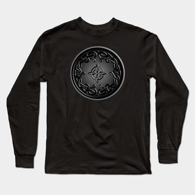 CELTIC CIRCLE 1 Long Sleeve T-Shirt by GardenOfNightmares